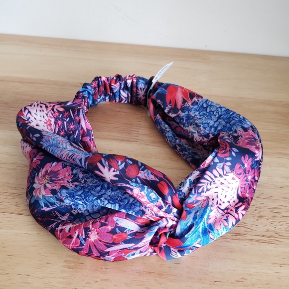 Anthropologie Accessories - Anthropologie Jeanette Twist Headband Blue Pink